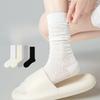 Women's Summer Thin Cotton Mesh Breathable 10A Anti Bacterial Anti Odor In The Tube Stack Socks