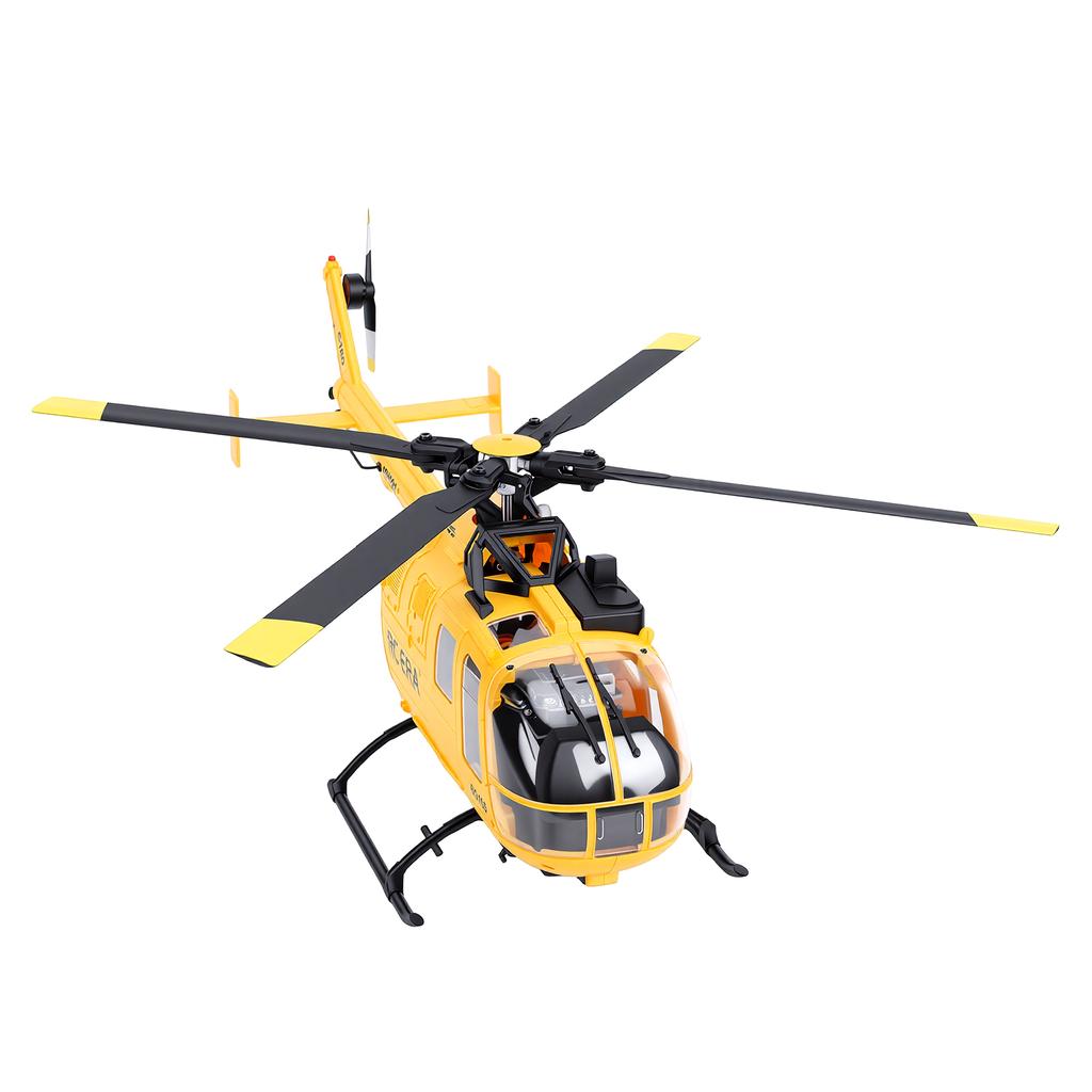 2.4G RC Helicopter 1:25 Scale 6 Channel Flybarless Remote Control Aircraft with Altitude Hold Optical Flow Positioning