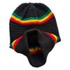 Stripe Colorful Decoration Hat Hiphop Unisex Knitted Hat Comfortable Warmth Hat for Fashionable Winter Wear