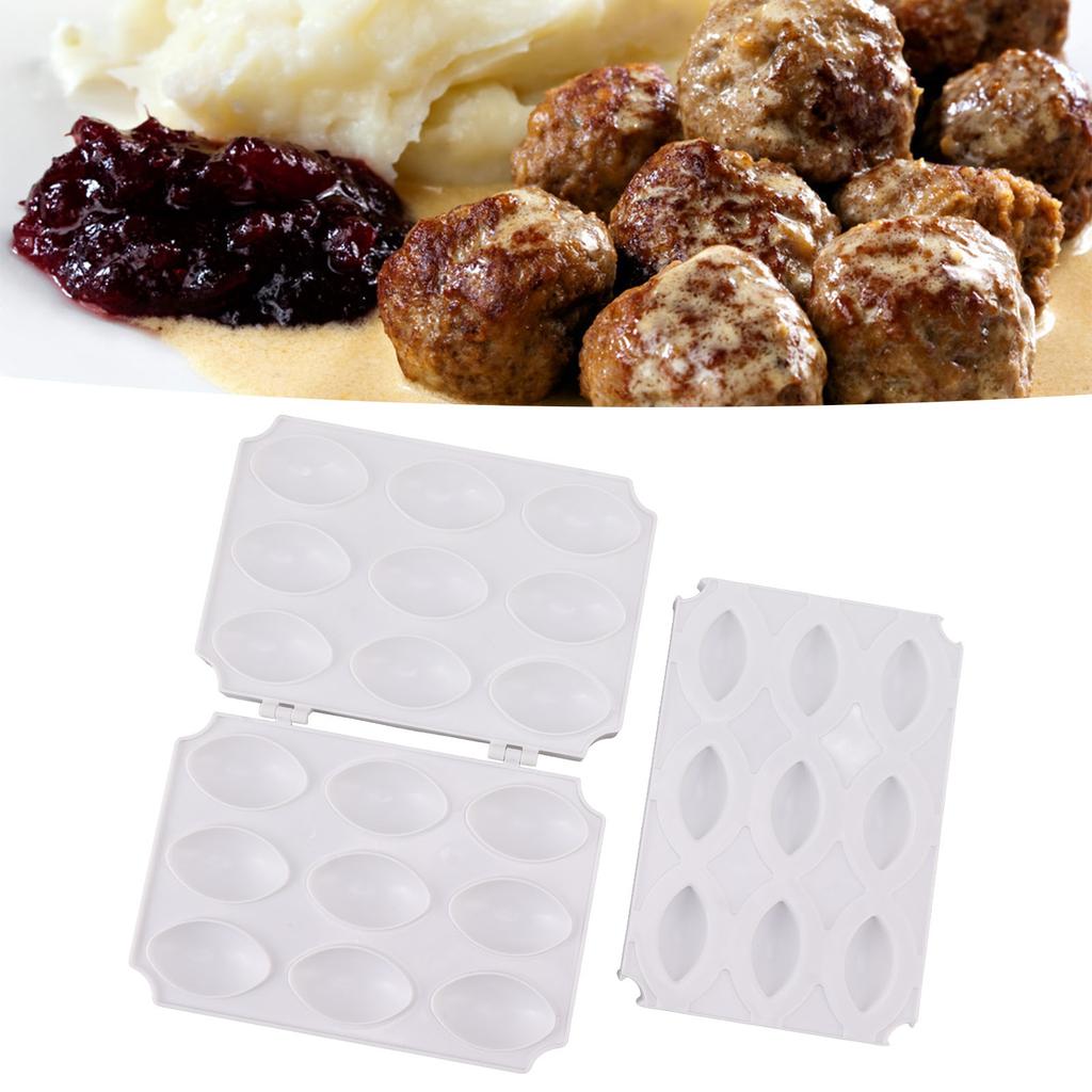 Форма для изготовления фрикаделек ABS Форма для мясного рулета Пресс-инструмент Безопасно для посудомоечной машины Изготовитель фрикаделек для кухни
