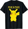 Pokémon Pikachu Adorable Pika Pika Cute Logo T-Shirt S-4XL
