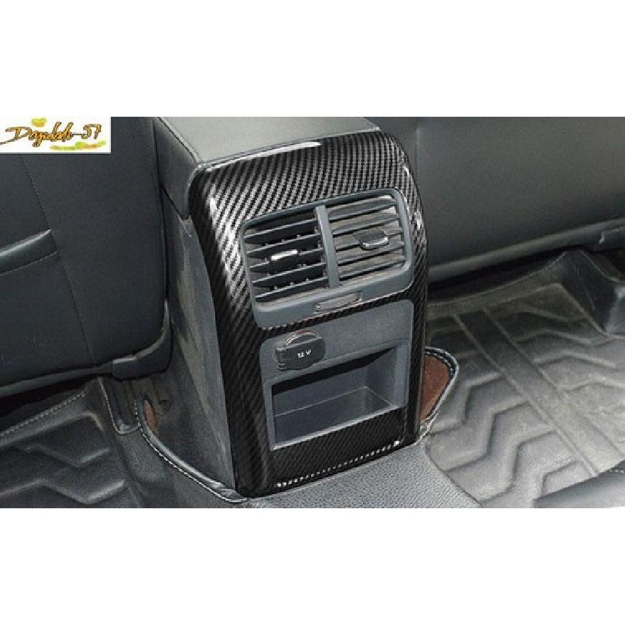 Накладка на вентиляционное отверстие заднего бампера из углеродного волокна для Volkswagen Jetta Mk6 2012-2014