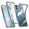 S 24 23 22 21 Прозрачный чехол с покрытием для Samsung Galaxy S24 S23 S22 S21 Ultra Plus Fe G Прозрачная силиконовая задняя крышка