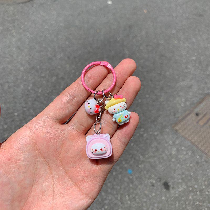 Sanrio Аниме Хелло Китти Брелок Мультяшный Кавайный Собачка Циннамон Куроми Мелоди Подвеска для Рюкзака Аксессуары Брелок Детский Милый Подарок
