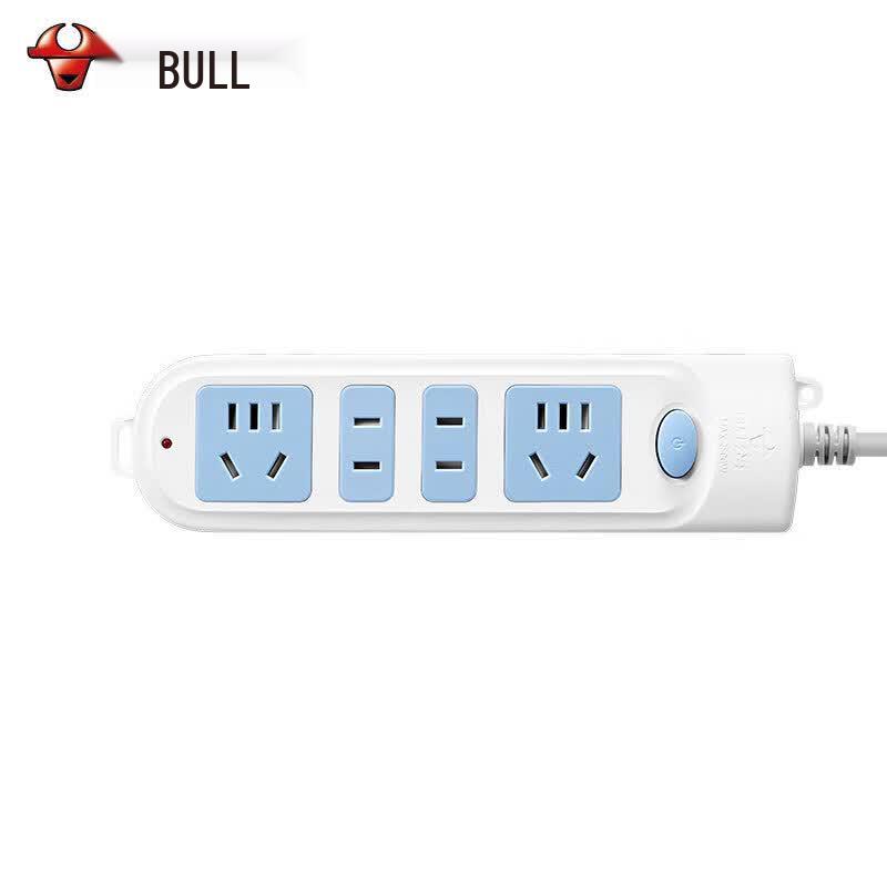BULL GN-607 4-Outlet Power Strip with Master Switch
