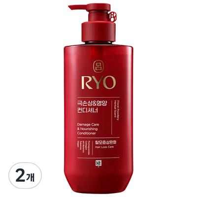 Кондиционер Ryeo Hambit Extreme Damage & Nutrition с цветочно-пудровым ароматом, 480 мл, 2 шт.