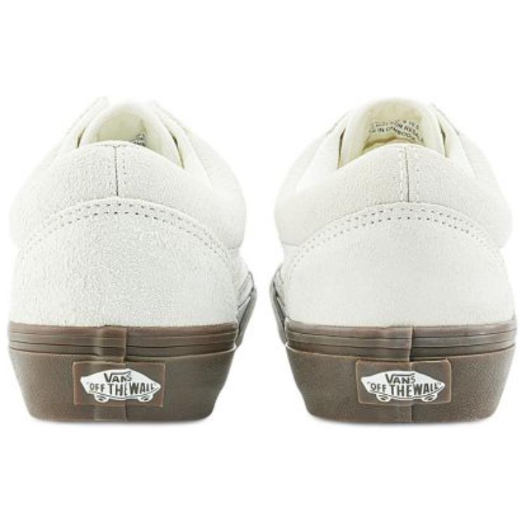 Vans Old Skool Волокнистая Замша Унисекс Маршмеллоу Белый Резина VN000CR5CCZ