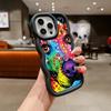Ae76 Dog Color Doodle Design Art Защитные чехлы для телефонов для iPhone 14 13 Pro Max 11 12 15 Plus XR Infinix Hot 40i Smart8 Tecno Big Wave Задняя крышка из ТПУ