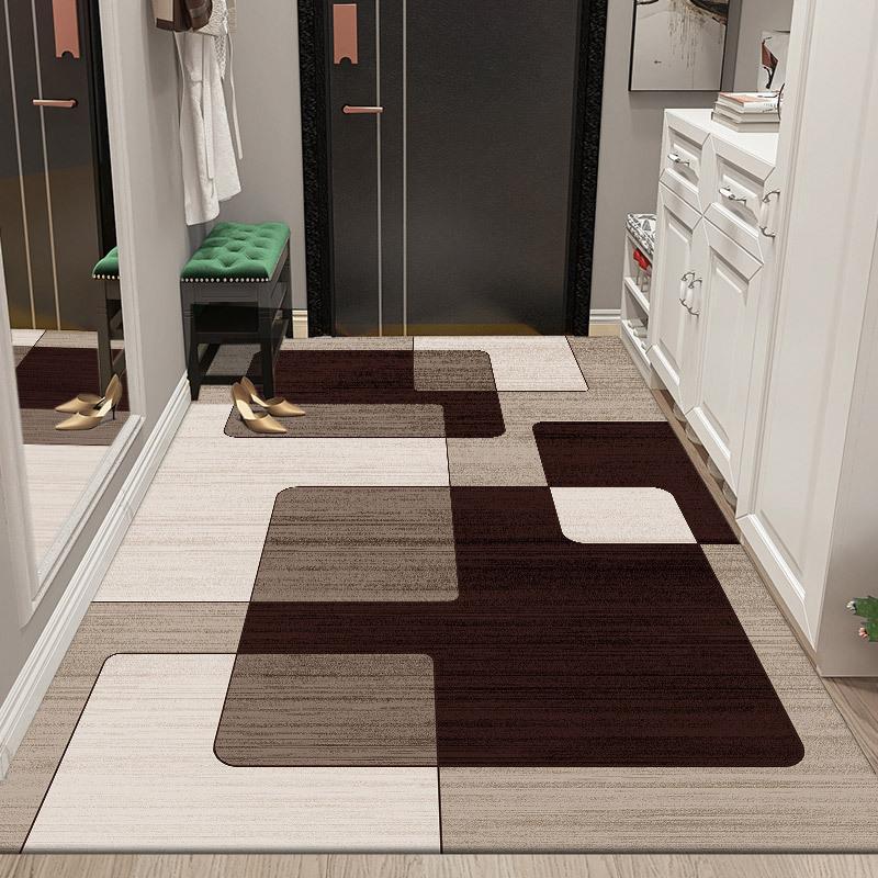 Ковер в европейском стиле в гостиной, большие коврики для журнальных столиков, легко чистящийся коврик для входной двери, моющийся коврик для декора комнаты