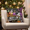 Mickey's Spooky Pumpkin Patch Halloween Pillow Cover - Est. 1928 Sofa room cushion cover, party decoration, gift