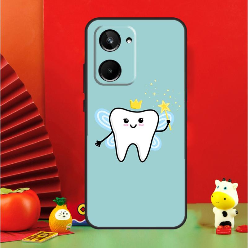 Стоматолог Зубной Зубы Зубной Доктор Для Realme GT6 GT7 15 Pro 10 11 12 13 14 Pro Plus C65 C67 C63 C61 C55 C51 C53 C35 C75 Чехол