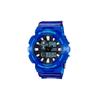 CASIO G-Shock Серия Приливная Лунная Фаза Ударопрочные, Антимагнитные и Водонепроницаемые Спортивные Часы Желе Прозрачный Синий Кварцевый Механизм GAX-100MSA-2A