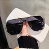 Oversized Sunglasses Women 2025 New Unique One Piece Fashion Sunglasses For Men UV400 Punk Glasses Trending Female Eyewear UV400
