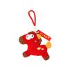 Cartoon Pony Dolls Keychain Funny Bag Hanging Charm Portable Plush Horse Keychain  Bag Decor