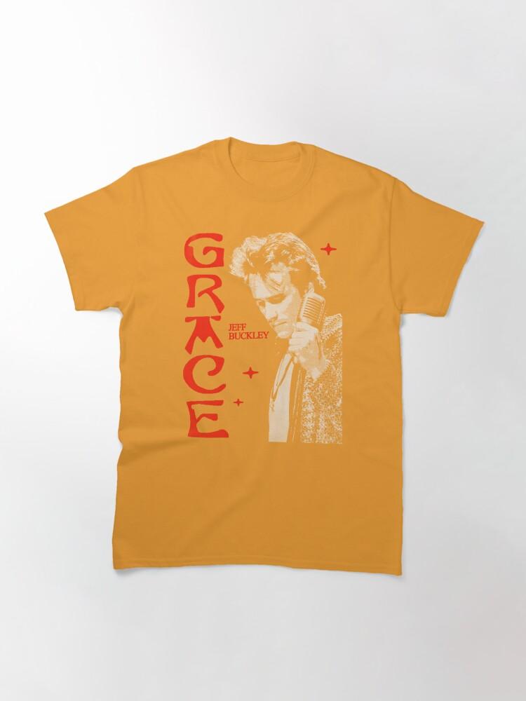 Jeff Buckley Jeff Buckley Grace Red And Black Poster Classic T-Shirt