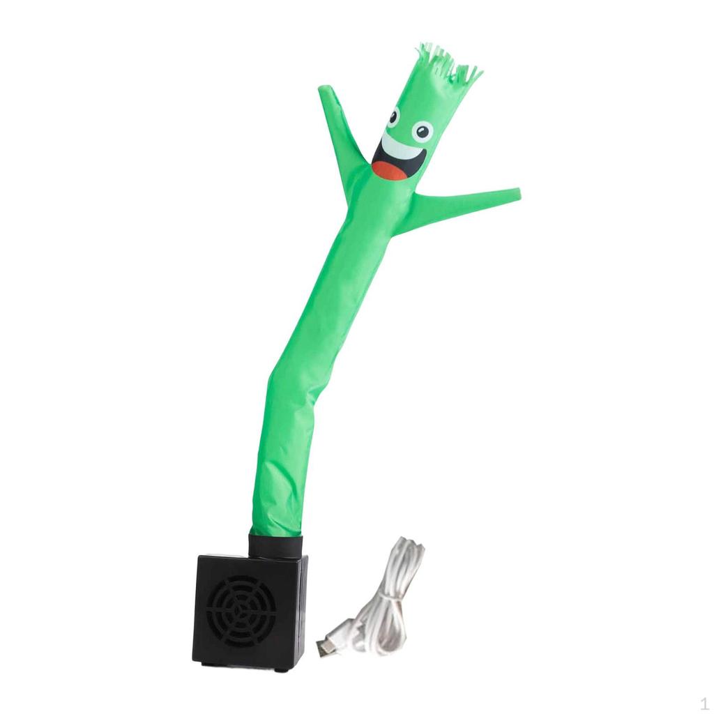 Надувная фигура-тюбинг танцующего мужчины USB-воздуходувка Материал ПП Настольный парень Подходит для стола