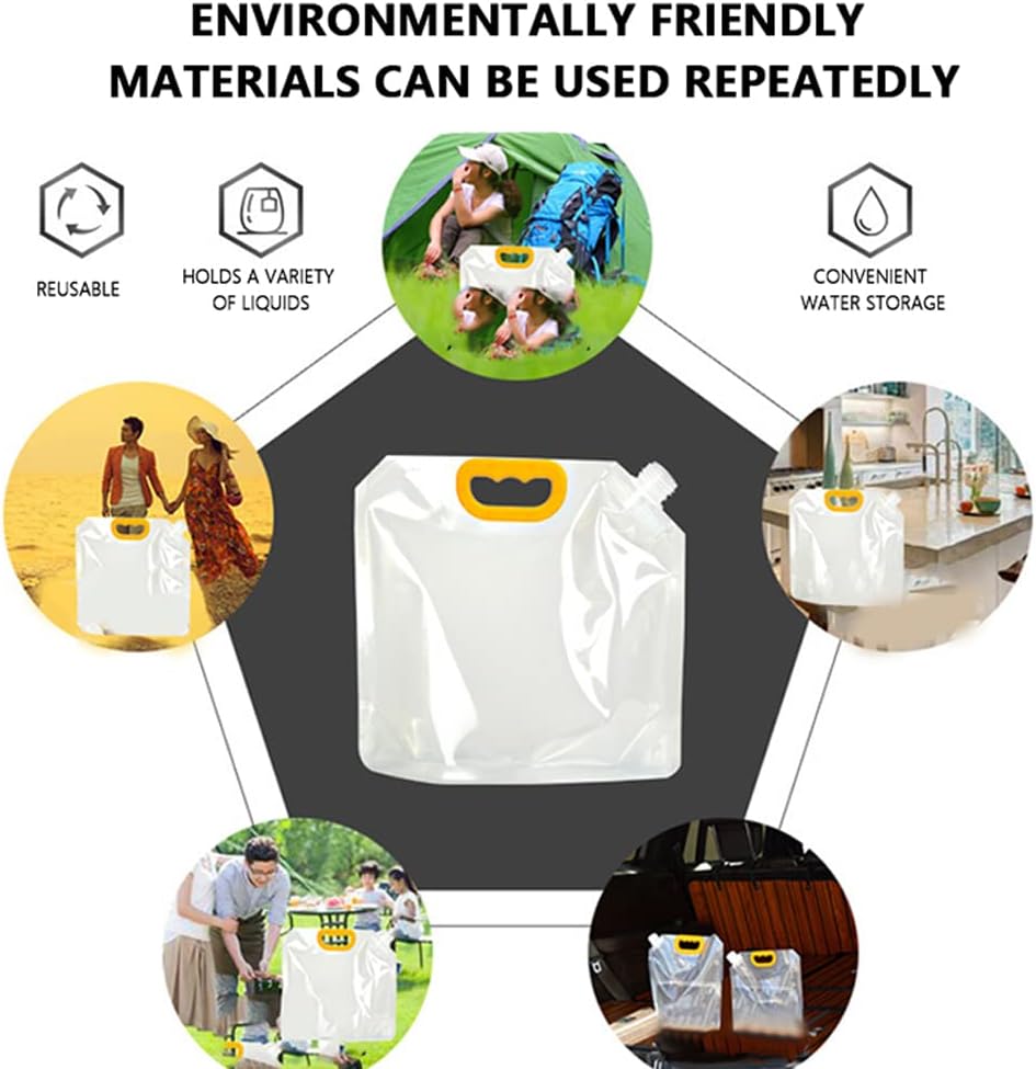 5 шт. многоразовых пакетов для хранения с ручкой и насадкой, дополнительный упаковочный пакет, пакет для сохранения свежести, герметичный пакет для заморозки с защитой от запаха