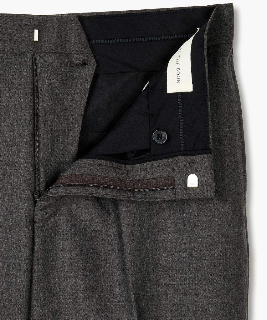 MAN ON THE BOON Tropical Wool Suit Pants_Dark Gray 4716152005