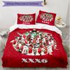 3pcs Duvet Cover Set (1*Duvet Cover + 2*Pillowcase, Without Core), Ajax Print Soft All‑Season Bedding Set, Home Bedroom Decor Gift