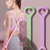8-Character Puller Stretch Strap Home Fitness Back Shaping Elastic Band Open Shoulder Back Stretching Band For Shoulder Exercise