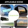Rearview Mirror Decal Mirror Stickers for Cars I Love You Drive Safe Emblem Labels for Truck Bumper Vehicles Exterior Decor