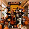 Spooky Halloween Photo Booth Frame Props Pumpkin Background Banner  Home Decor