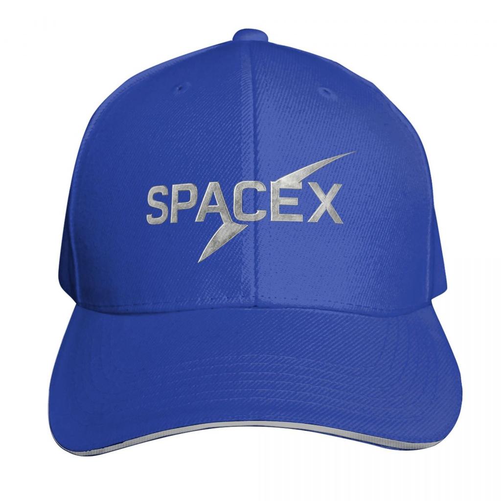 Кепка с логотипом Spacex Модная Повседневная Бейсболка Регулируемая Кепка Хип-Хоп Летняя Унисекс Бейсболки