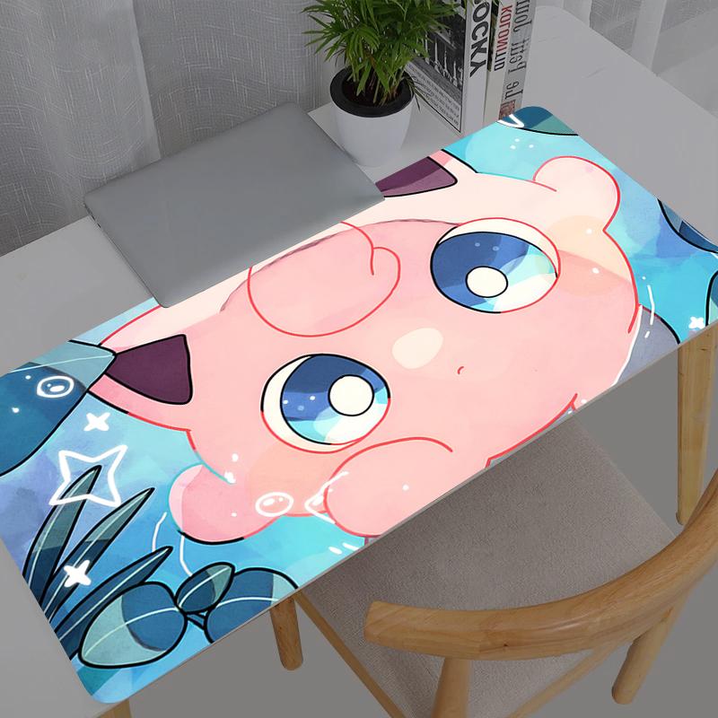 Mouse Pad Gamer Desk Mat PC Pokemon Pikachu Jigglypuff Computer Sexy Anime Mousepad Keyboard gaming Accessories Mausepad