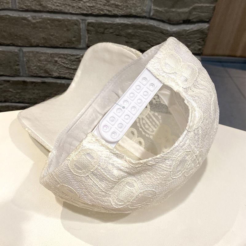 Бейсболка женская со стразами и буквой R мягкая кружевная кепка солнцезащитная летняя пляжная кепка для отдыха на природе