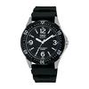 [Citizen Q&Q] Часы Аналоговые Водонепроницаемые Уретановый Ремешок W376-305 Мужские Черные
