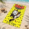 Felix the Cat Custom Name Beach towels also serve as bath towels summer essential a musthave for the outdoors the beach and the pool