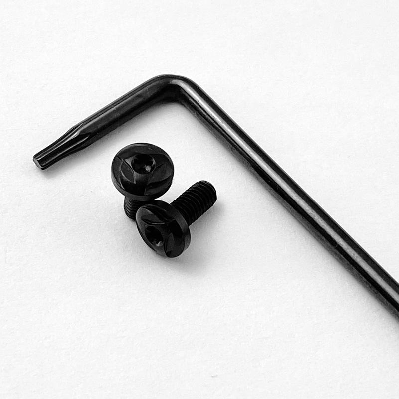 1 комплект винтов из нержавеющей стали T8 Torx Head для домашнего ножа DIY, аксессуары для рукояток CZ 75 S SP-01