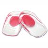 Soft Silicone Increase Heel Support Pad Cup Gel Shock Cushion Orthotic Insole Plantar Care
