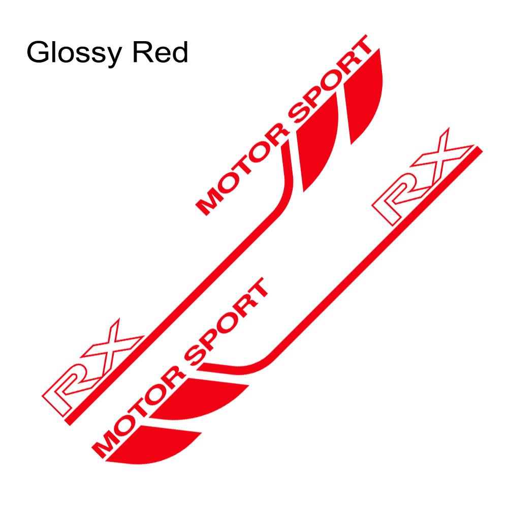 2 шт., наклейки с боковой полосой на дверь автомобиля для Lexus RX 350 250 300, моторная графика, спортивное украшение кузова, автоаксессуары, винил