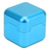 Aluminum Alloy Billiard Cue Tip Chalk Holder Pool Table Stick Chalks Carrier CaseBlue