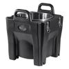 Insulated Food Carrier, 32Qt Capacity, Stackable Catering Hot Box with Stainless Steel Barrel, Top Load LLDPE Food Warmer with Integral Handles