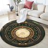Celtic Craft Wheel Round Area Rug Under Office Chairs Bedroom Living Room Home Decor