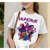 2025 Фильм KPop Охотники на демонов Футболка Летняя с коротким рукавом Футболка для детей Повседневная Свободная Девочка Мальчик Графический Принт Топы