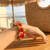 Resin Beads Bracelet Dopamine Summer Bohemian Jewelry Simulation Fruit Bracelet  Beach Jewelry