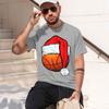 Christmas Basketball Design Unisexs Tshirt Holiday Sports Theme Winter Season Gift For Basketball Fans 2026 New Model Shortsleev