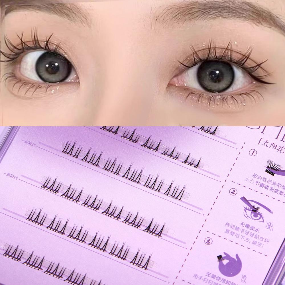 BQI Нижние ресницы без клея, для начинающих не нужен клей. Нижние ресницы.