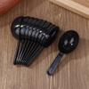 10Pcs Black White Measuring Teaspoon Scoop Plastic 7G 15Ml Measuring Spoons Milk Powder Spoon Coffee Beans Container Scoops