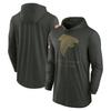 Mens NFL Team Hooded Long Sleeve T-Shirt Lightweight Breathable Sportswear Outdoor Casual Wear