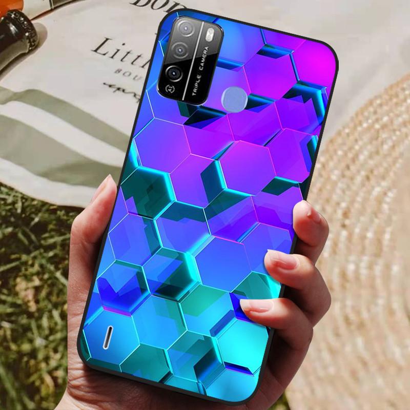 Для Itel Vision 1 Pro Чехол Мягкий Силикон Funda ТПУ Задняя Крышка для Itel Vision 1 Plus Чехлы для Телефона бампер Vision1 P36 Play Coque