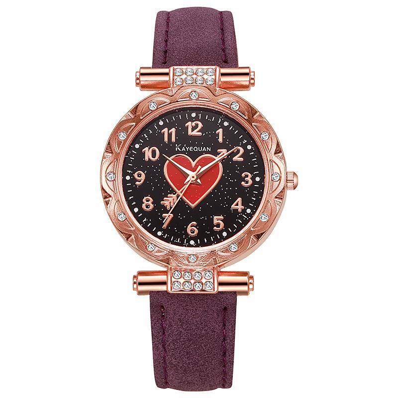 New Fashion Exquisite Watch Women's Student Korean-style Simple Fashion Trendy Casual Atmospheric Quartz Women's Watch