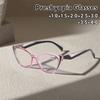 Fashionable Cat Eye Presbyopia Glasses Ultra Light Comfortable Men Women Anti Blue Light Eye Protection Eyeglasses +1.0 To +4.0