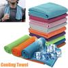 Ice Towel Chilly Cool Towel Microfiber Cooling Towel Soft Breathable Chilly Towel for Sports Yoga Gym Outdoor Ice Face Towels Gym Swimming Running