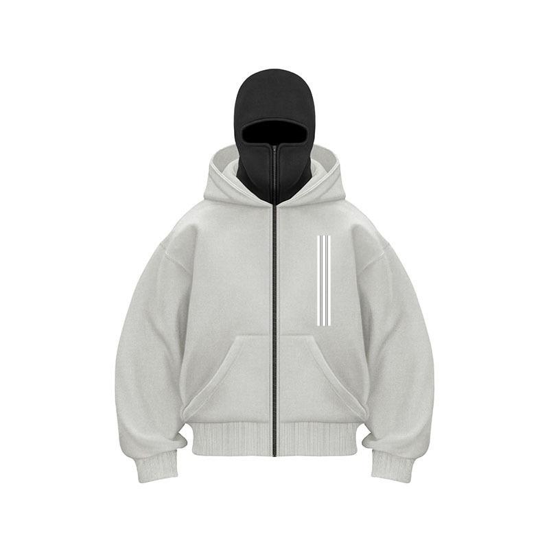 Мужская толстовка с капюшоном, свободная куртка с двойной шапкой, осенне-зимняя спортивная толстовка с капюшоном, толстовки с длинными рукавами для мужчин