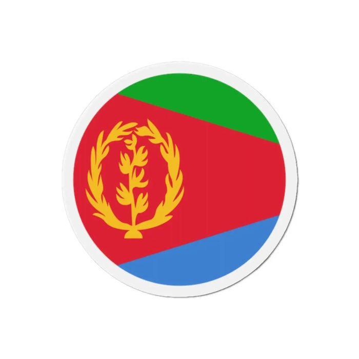 Aimant Rond - Érythrée - 10 cm - 50 pièces - Multicolore - Mixte