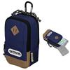 OUTDOOR PRODUCTS Camera Pouch Holds a Compact Camera and Smartphone Double Zipper Carabiner ODCP04NV 04, Navy, Simultaneously, Feature, Included,